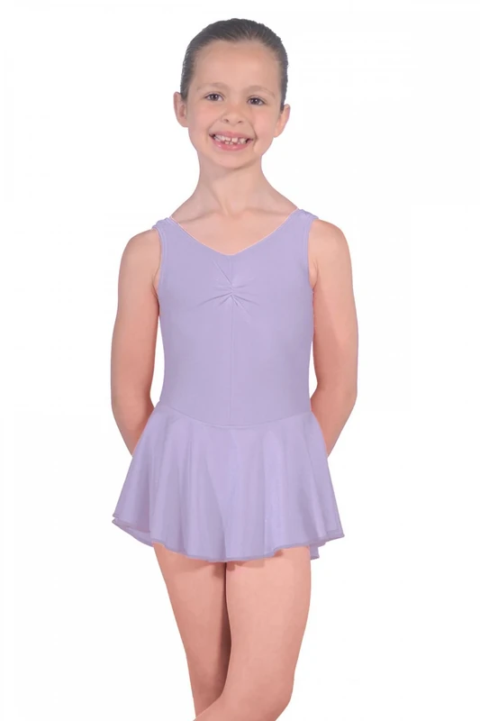 Roch Valley Sleeveless ISTD Junior Lycra Leotard With Skirt