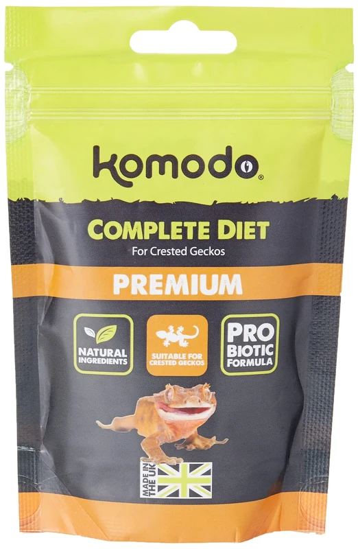 Komodo Premium Complete Diet for Crested Geckos, 75 g, may vary - Image 1