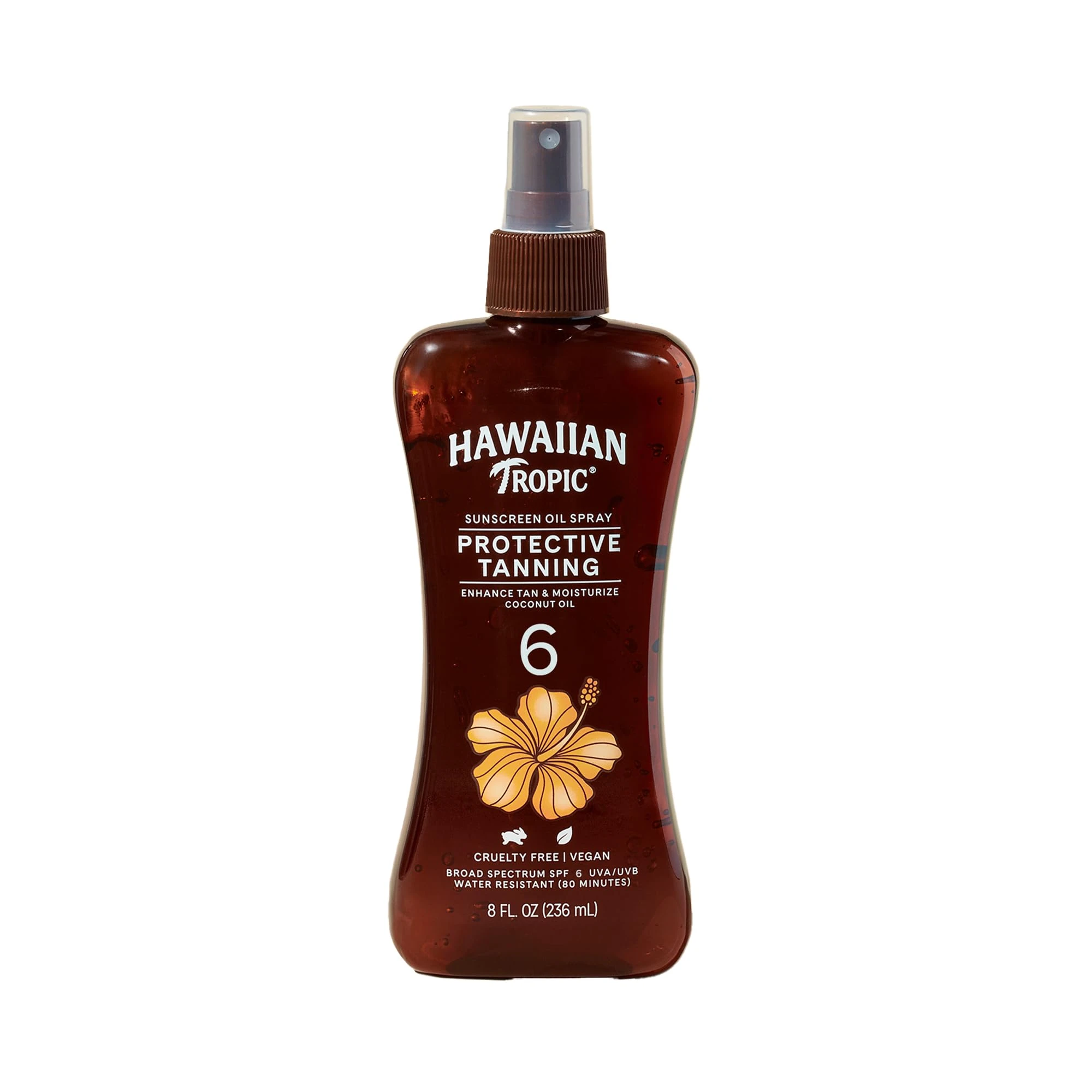 Hawaiian Tropic Dark Tanning Oil SPF#6 Pump