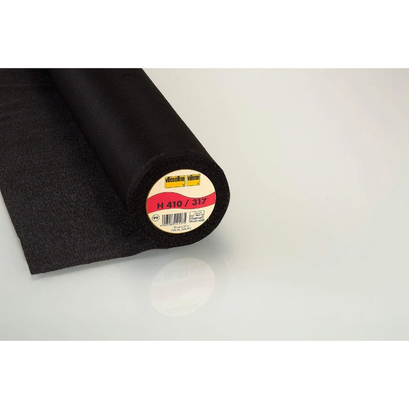 Vlieseline 229250 H410 Ironing Insert, Black, 25 x 0.9 m - Image 1