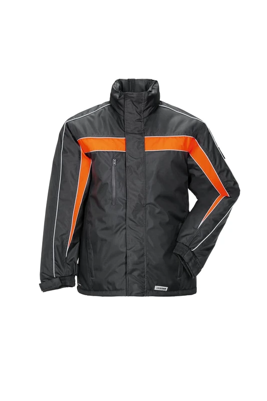 Planam 3603064 Size 3X-Large "Winter Cosmic" Jacket - Anthracite/Orange