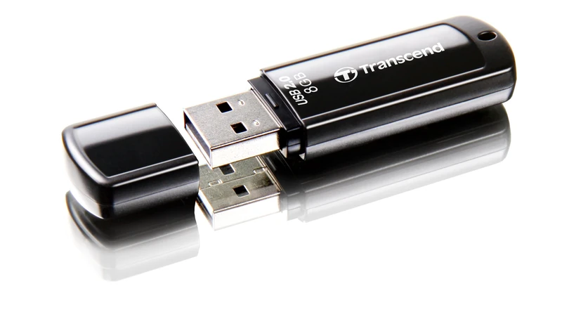Transcend 8GB JetFlash 350 USB 2.0 Flash Drive Portable Memory Stick Plug-and-Play for PC/Mac/Laptop -TS8GJF350