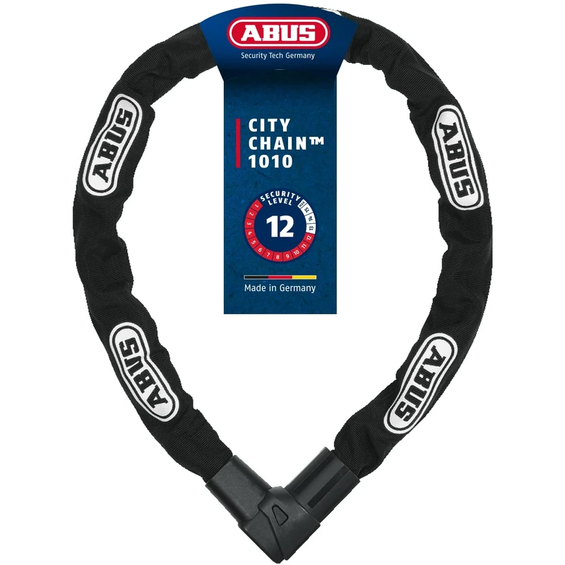 ABUS CityChain 1010 chain lock - hardened steel bicycle lock - security level 12