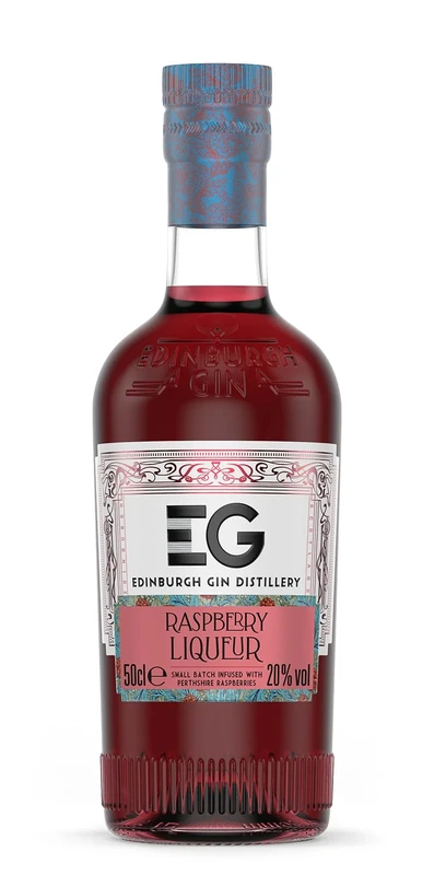 Edinburgh Gin Raspberry Gin Liqueur 50cl | 20% ABV | Award Winning Liqueur | 100% Naturally Flavoured | Locally Sourced Perthshire Raspberries | Crafted for Cocktails and Spritzes