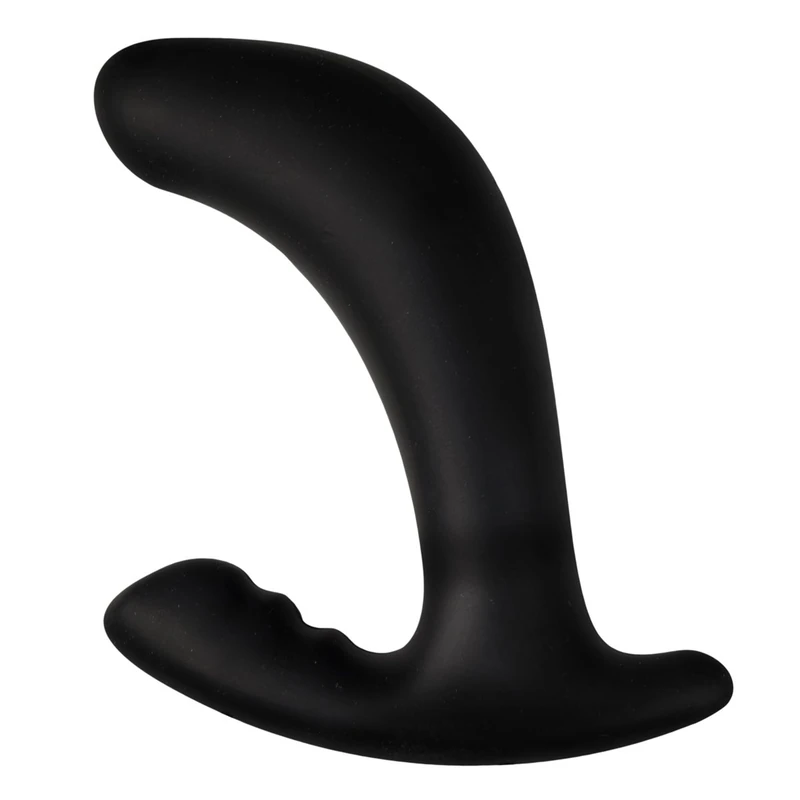 Mystim Twisting Tom Silicone E-Stim Prostate Stimulator, Black