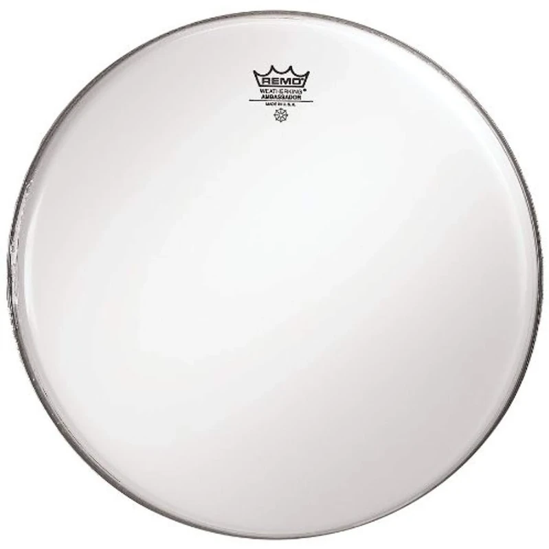 Remo BR-1234-00 34-Inch Ambassador Bass Drum Head Smooth White