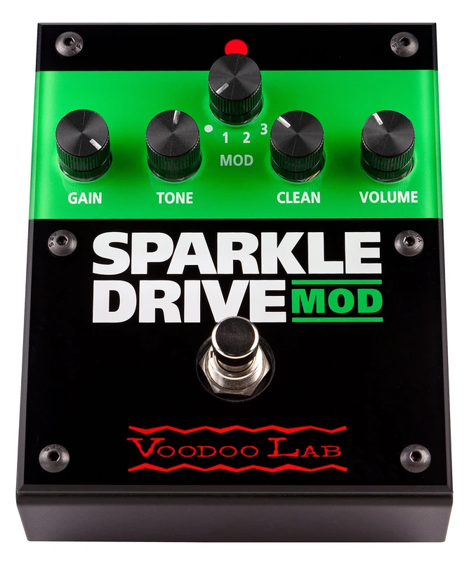 Voodoo Lab Sparkle Drive MOD Overdrive Guitar Pedal - Image 1