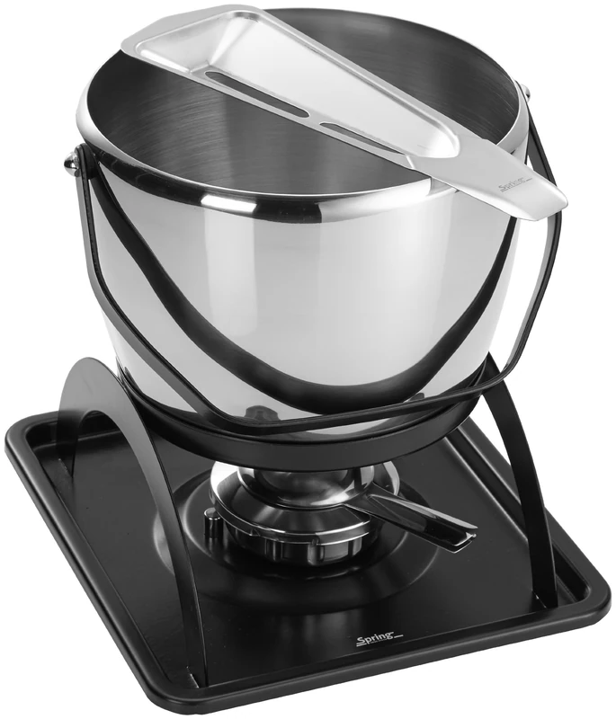 Unbekannt Spring 2910006020 Fire Tongs Bowl Set, Stainless Steel, Silver, 27.5 x 28.6 x 29.6 cm - Image 1