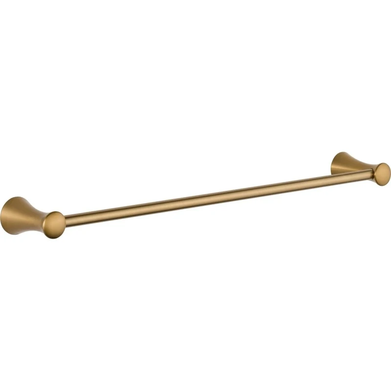 Delta Faucet 73824-CZ Lahara 24inch Towel Bar Rack, Champagne Bronze