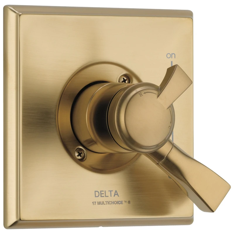 Delta Faucet T17051-CZ Dryden Monitor 17 Series Valve Trim Only, Champagne Bronze - Image 1
