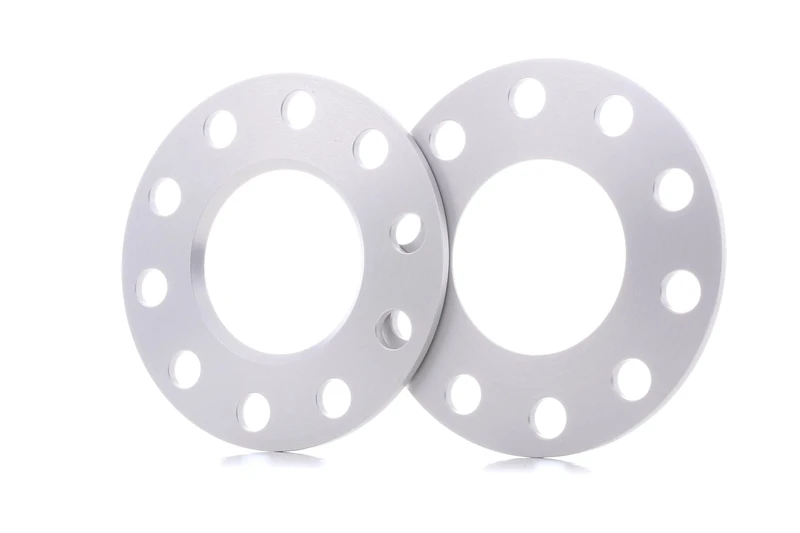 H&R DR-System Wheel spacer set 10mm per axle - Bolt pattern 5x120 - Hub 72,5mm - Bolt size M12x1,5 - compatible with BMW, Silver