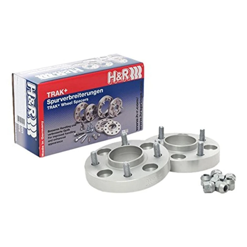 H&R DRM-System Wheel spacer set 50mm per axle - Bolt pattern 4x100 - Hub 54,1mm - Bolt size M12x1,5 - compatible with Daihatsu/Fiat/Hyundai/Kia/Mazda/Toyota