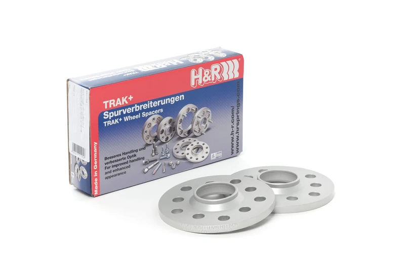 H&R DR-System Wheel spacer set 30mm per axle - Bolt pattern 5x112 - Hub 66,5mm - Bolt size M14x1,5 - compatible with Audi/Porsche/Volkswagen