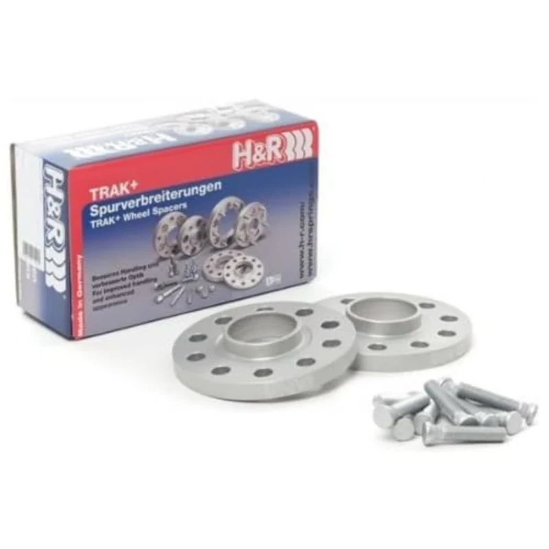 H&R DR-System Wheel spacer set 10mm per axle - Bolt pattern 5x114,3 - Hub 66,0mm - Bolt size M12x1,5 - compatible with Alpine/Renault/Dacia/Nissan/Fiat/Opel/Mercedes