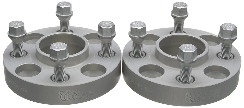 H&R DRA-System Wheel spacer set 50mm per axle - Bolt pattern 4x100 - Hub 60,1mm - Bolt size M12x1,5 - compatible with Dacia/Nissan/Renault/Smart