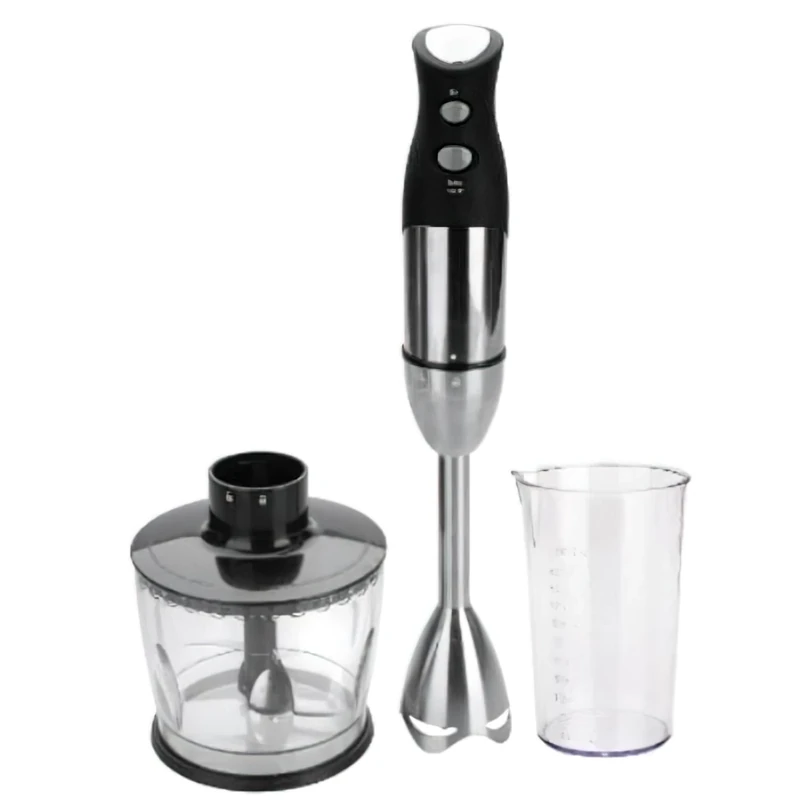 Lacor 61671 700 W Electric Stick Blender and Chopper, 30 x 30 x 30 cm, Black