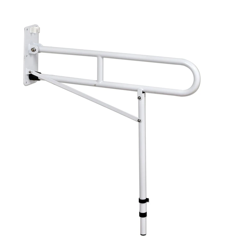 NRS M48465 Drop Down Support Rail with Leg, Height Adjustable