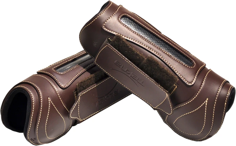 Tekna Carbon Front Gaiters, Chocolate, Thoroughbred - Image 1