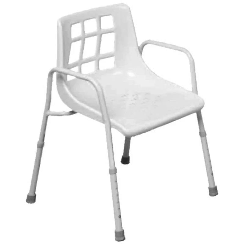 NRS Healthcare M48295 Shower Chair - Height Adjustable