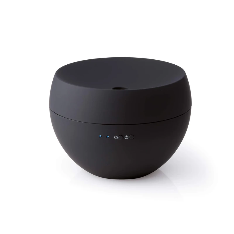Stadler Form Jasmine Essential Oil Diffusers for Home |100ml Ultrasonic Aromatherapy Diffusers with Auto Shut-off | Black