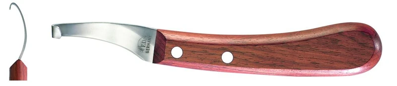 DICK 62465000 DICK Hoof Knife Thick Ascot Curved for Right-Handed Users