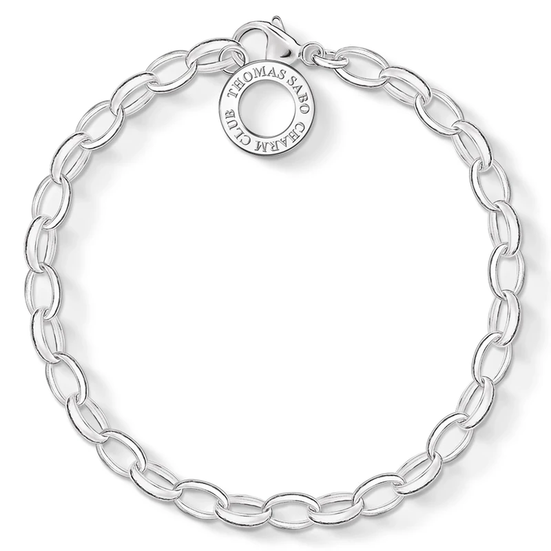 Thomas Sabo Charm Bracelet Classic 925 Sterling Silver X0031-001-12-L