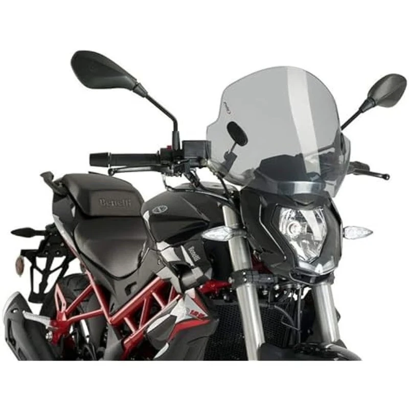 Puig 5022H Stream Universal Windshield, Light Smoke