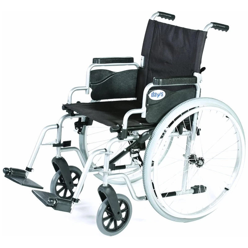 Days Whirl Self Propelled Wheelchairs, Designed to Be a Simple Yet Versatile, Ensures Great Manoeuvrability, Durable, 41cm (16")