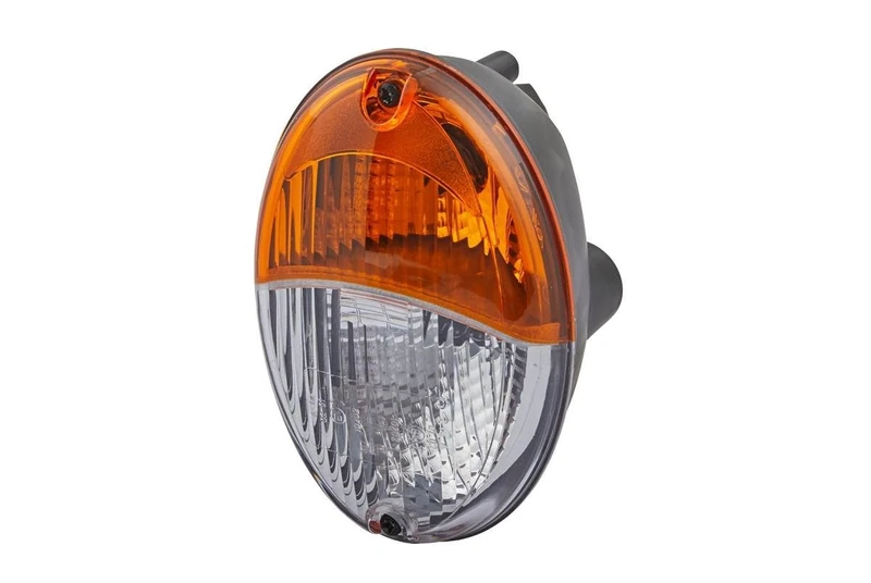 HELLA 2BE 343 130-081 Direction Indicator - Agroluna - Halogen - 12V - Fitting/mounting/Bolted - Lens Colour: Yellow - Plug: Blade Terminal - left/right - Quantity: 1