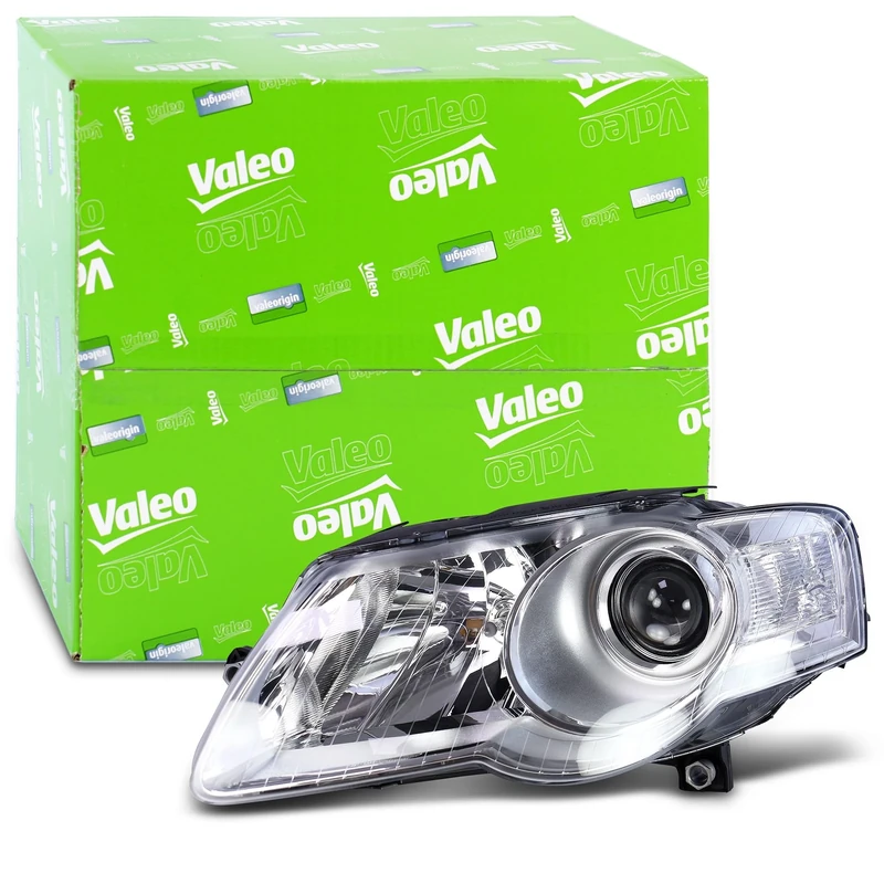 Valeo - 88977 - High Performance Halogen Left Main Headlamp - For VOLKSWAGEN Passat VII 03/2005 > 2010/11 - Front - Left side - Pack of 1