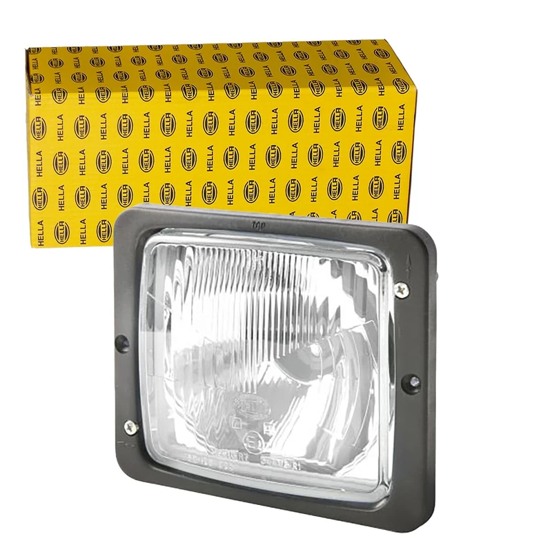 HELLA 1AA 004 109-001 Asymmetric-Headlight - ECE - for right-hand traffic - Right Front/Left Front