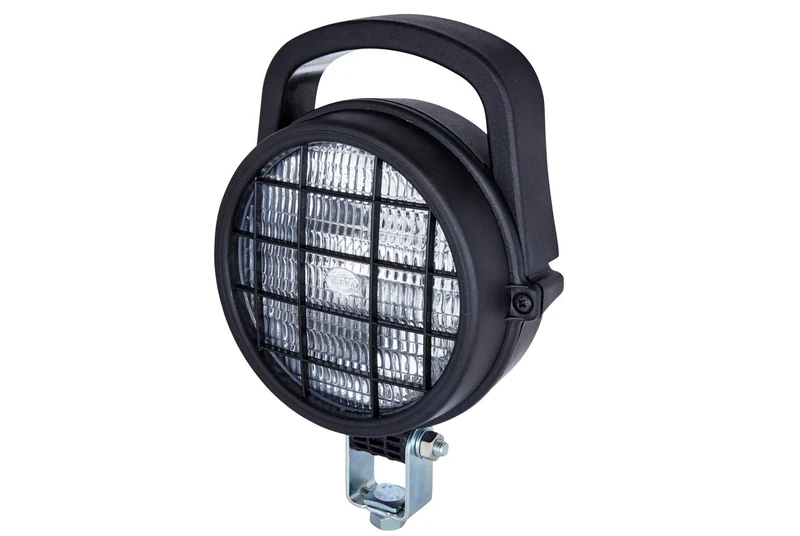 HELLA 1G3 005 760-021 Halogen-Worklight - Torero 5760 - 24/12V - mounting/Bolted - Vertical/Swivelling Mounting Bracket - Long-range illumination - Plug: Blade Terminal