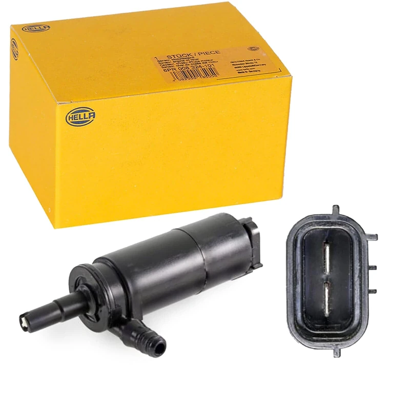 HELLA 8TW 006 849-051 Water Pump, headlight cleaning - 12V - Electric - Mono Pump