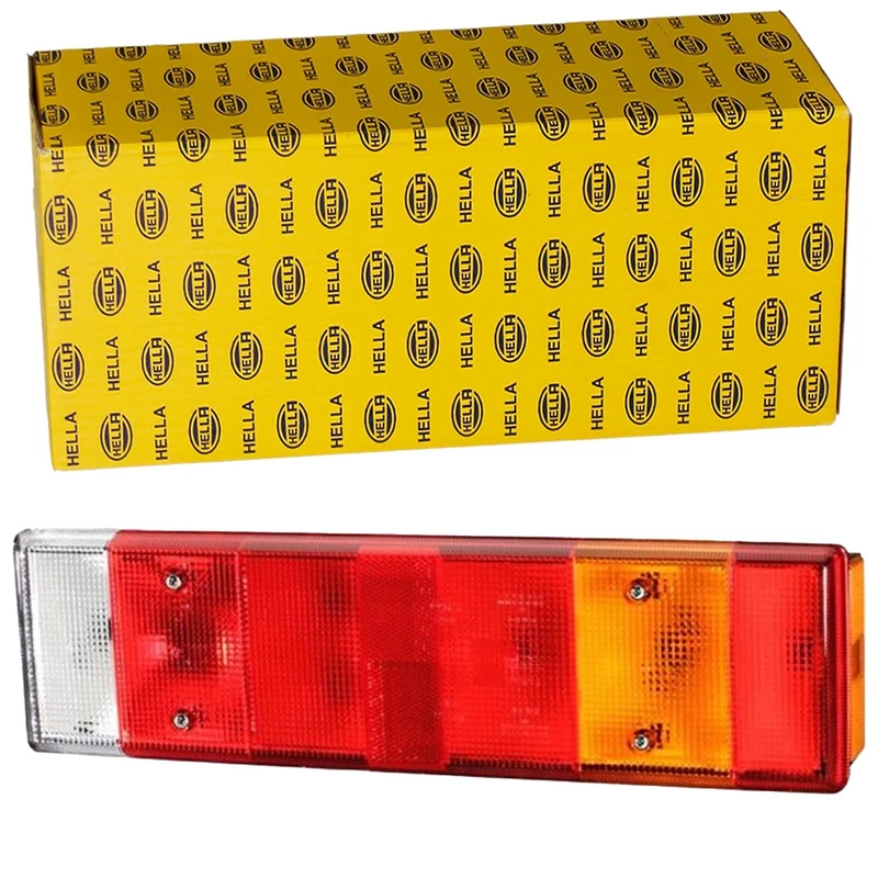 HELLA 2VP 007 323-021 Rearlight - Bulb - 24/12V - mounting/Bolted - Lens Colour: Multi-coloured - Plug: Screw Contact - right/left - Quantity: 1