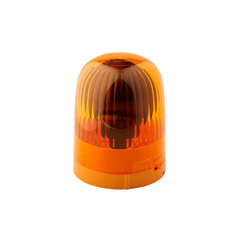 HELLA 2RL 007 550-011 Halogen-Rotating Beacon - KL Junior - 24V - Amber - mounting/Bolted - Plug: Blade Terminal
