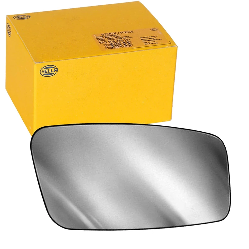 HELLA 9EY 562 033-003 Mirror Glass, exterior mirror - Width: 161.7mm - Height: 253.5mm - Left and right - Image 1