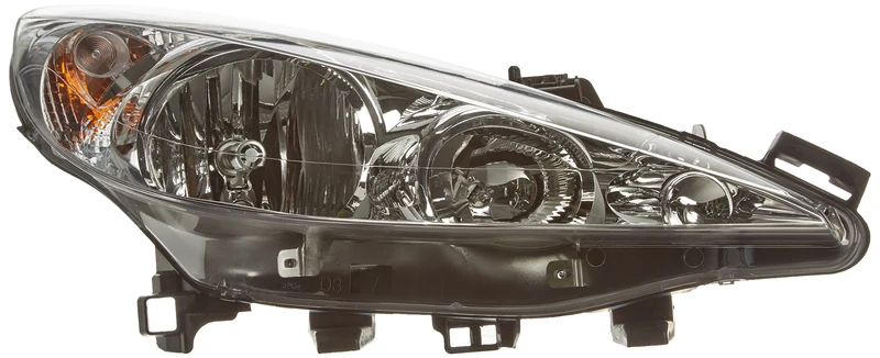 Valeo - 43239 - High Performance Halogen Right Main Headlamp - For PEUGEOT 207 04/2006 > 2012/04 - Front - Right side - Pack of 1