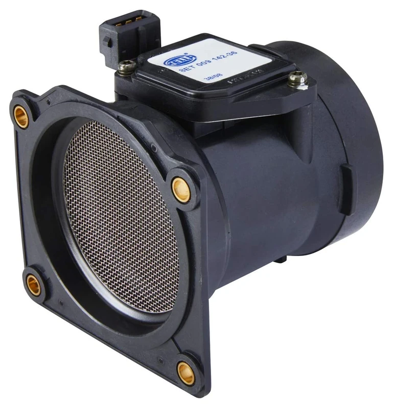HELLA 8ET 009 142-361 Air Mass Sensor - 3-pin connector - Bolted