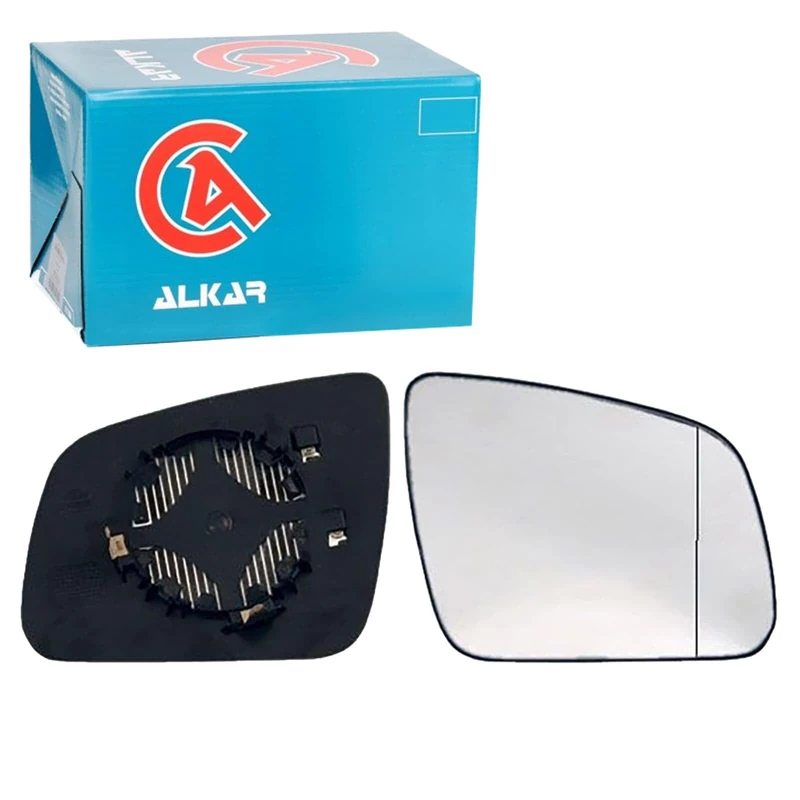 Alkar 6472569 Outside Heated Aspherical Mirror Glass with Holder