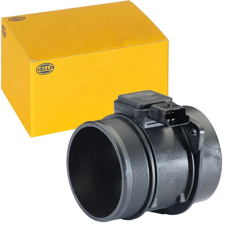 HELLA 8ET 009 142-431 Air Mass Sensor - 4-pin connector - Bolted