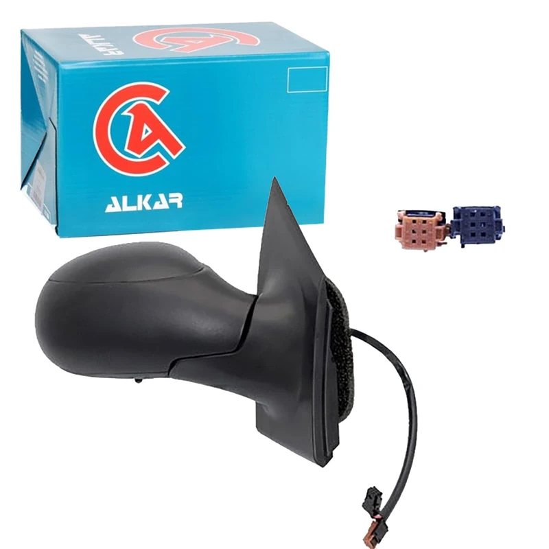 Alkar 6136853 Outside Complete Electric Heated Convex Mirror with Temperature Sensor