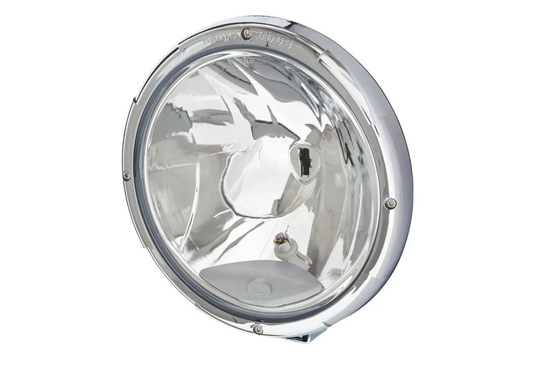 HELLA 1F8 009 797-101 Halogen/Halogen-Spotlight - Rallye 3003 - 24/12V - Round - Reference number: 37.5 - Bolted - Clear diffusing lens - Lens Colour: Crystal clear - right/left