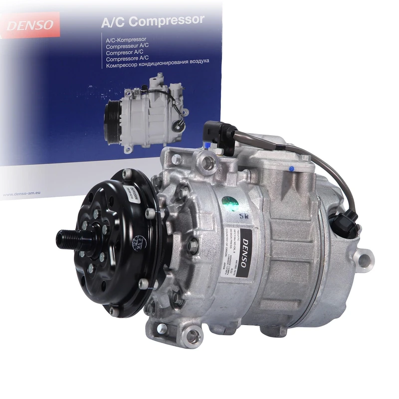 DENSO A/C Compressor DCP32006 - OE-Quality Air Conditioning Compressor Replacement - Direct Fit Easy Install - Thermal Range AC Air Con - Image 1