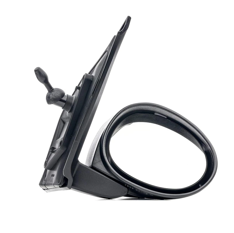 Alkar 6102857 Outside Complete Mechanical Primed Convex Mirror - Black