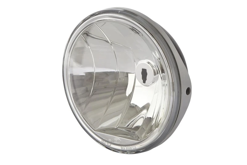HELLA 1F5 008 273-001 Halogen/Halogen-Spotlight - Rallye 1000 - 12/24V - round - Reference number: 37.5 - Bolted - Clear diffusing lens - Lens Colour: Black/Crystal clear - right/left