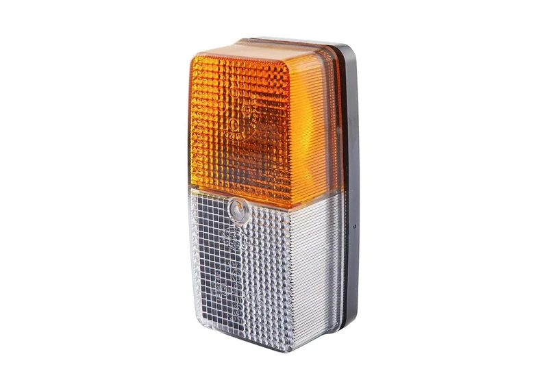 HELLA 2BE 003 347-001 Direction Indicator - Halogen - 24/12V - mounting/mounting - Lens Colour: White/Yellow - Plug: Crimp Contact - left/right - Quantity: 1