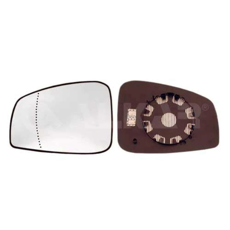 Alkar 6471231 Outside Heated Aspherical Mirror Glass with Holder