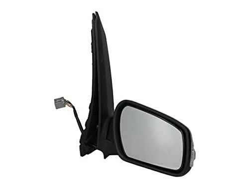 Alkar 9242399 Outside Complete Electric Heated Primed Convex Mirror with Blinker/Courtesy Light