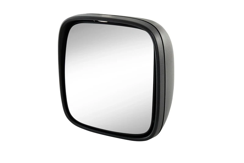 HELLA 8SB 501 359-002 Wide-Angle Mirror - Synthetic Material Housing - Black - Width: 189mm - Height: 195mm - left/right