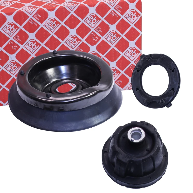 febi bilstein 30838 Strut Top Mounting with stop buffer, pack of one